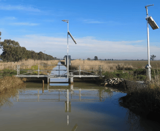 Murray Darling irrigation channel