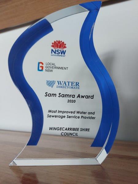 Wingecarribee wins Sam Samra Award 2020 - The Water Directorate ...